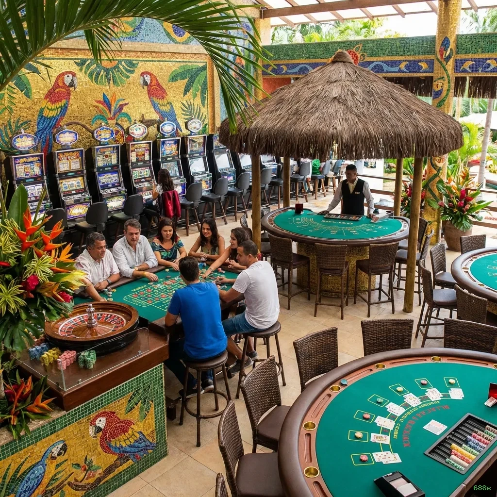 Cassino ao vivo da 688s com dealers reais